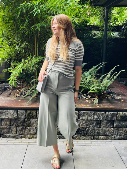 Saint Tropez Corinne Wide Cropped Pants