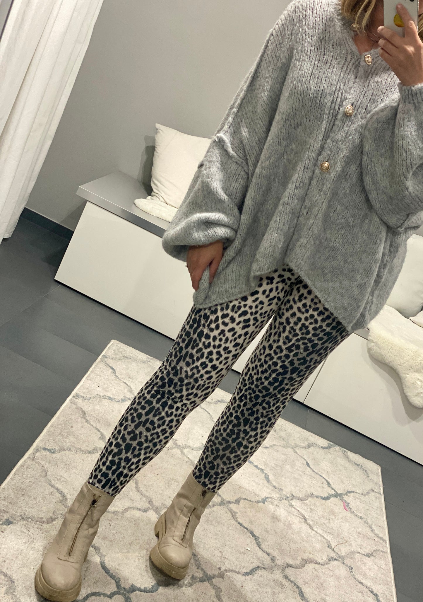 Leo Leggins grau