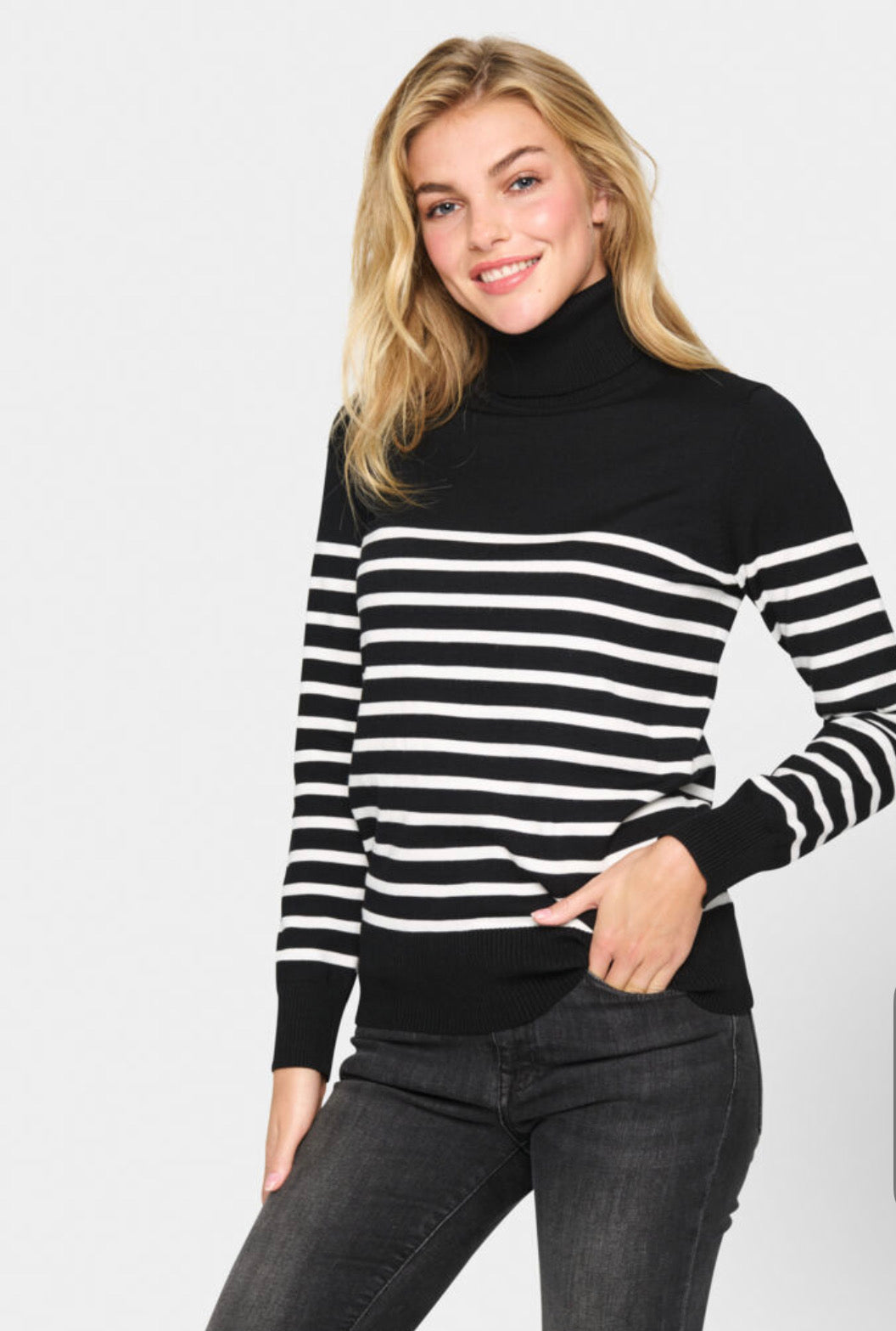 Saint Tropez Mila Rollneck Pullover